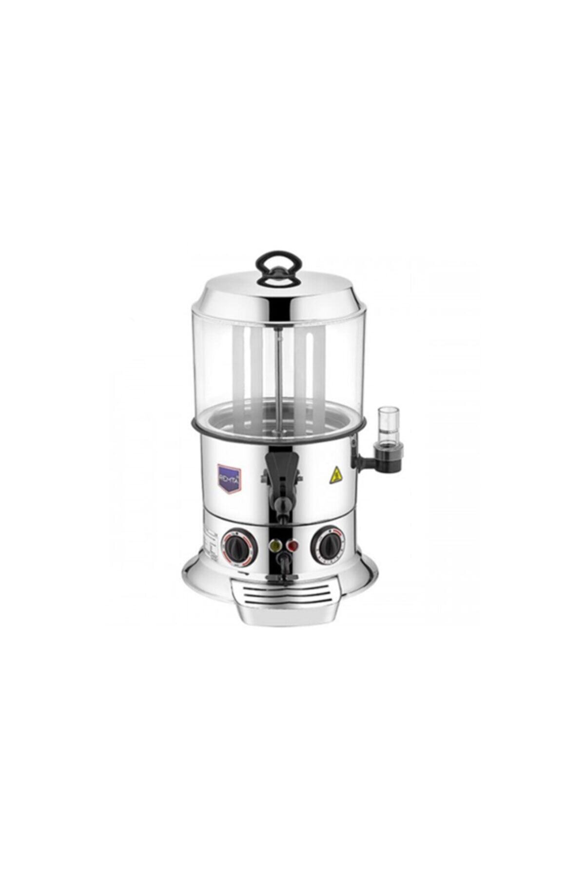 Remta Sıcak Çikolata Ve Salep Isıtıcısı-silver-9 Litre