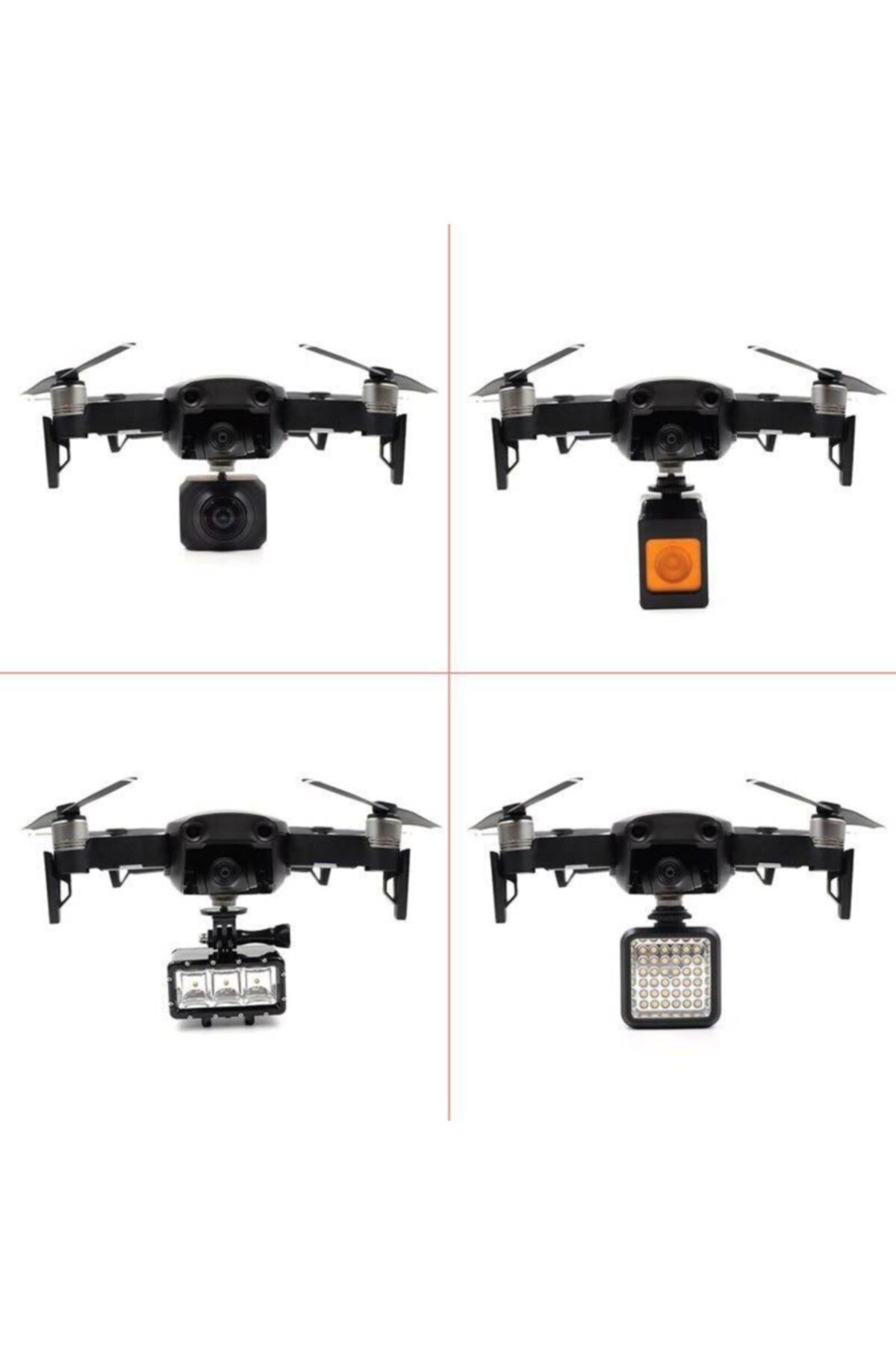 Startrc Dji Mavic Air Çok Fonksiyonlu Açı Ayarlı Mafsal Kit Işık Ve Kamera Taşıma Adaptörü