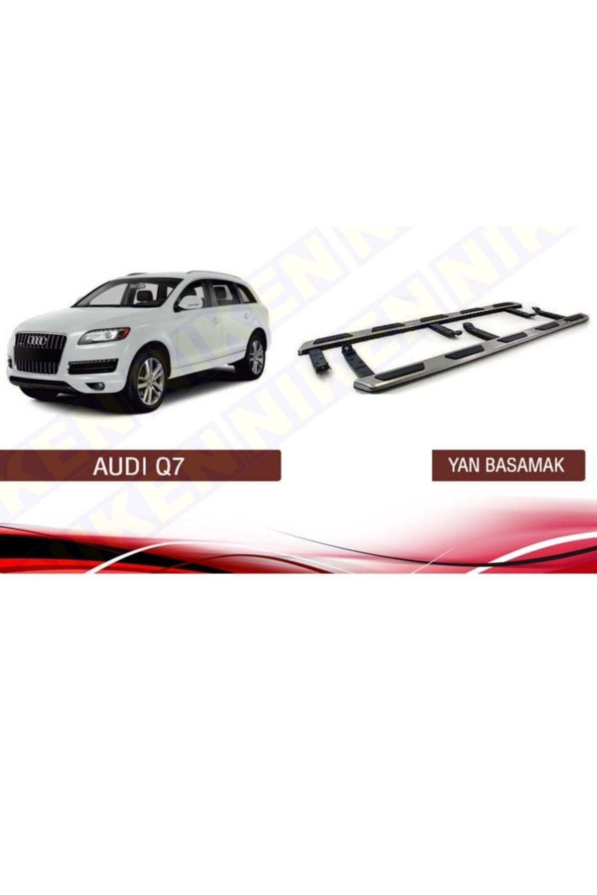 Niken Audi Q7 Yan Basamak Marşbiyel Koruma Oem 2006 / 2015