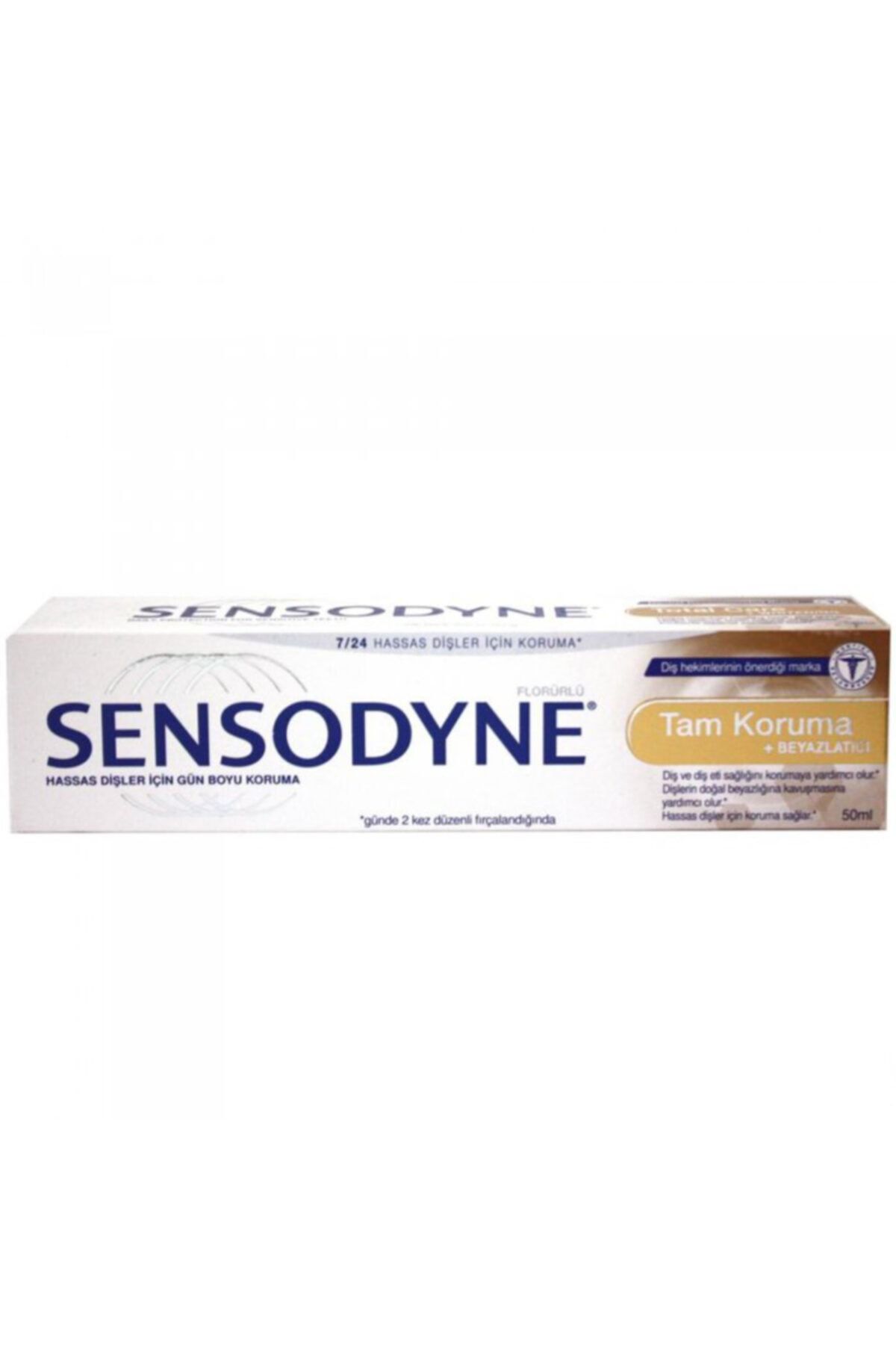 Sensodyne 12'li Paket 50 ml Multi Prot White Tam Koruma Beyazlatıcı Diş Macunu