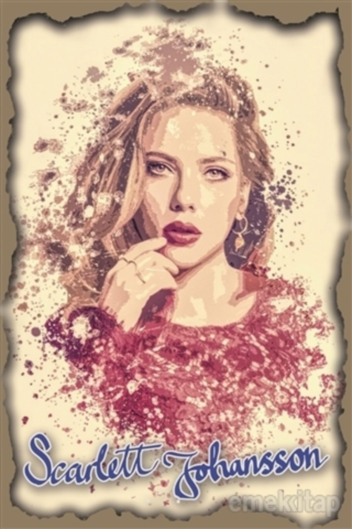 Melisa Poster Scarlett Johansson Poster