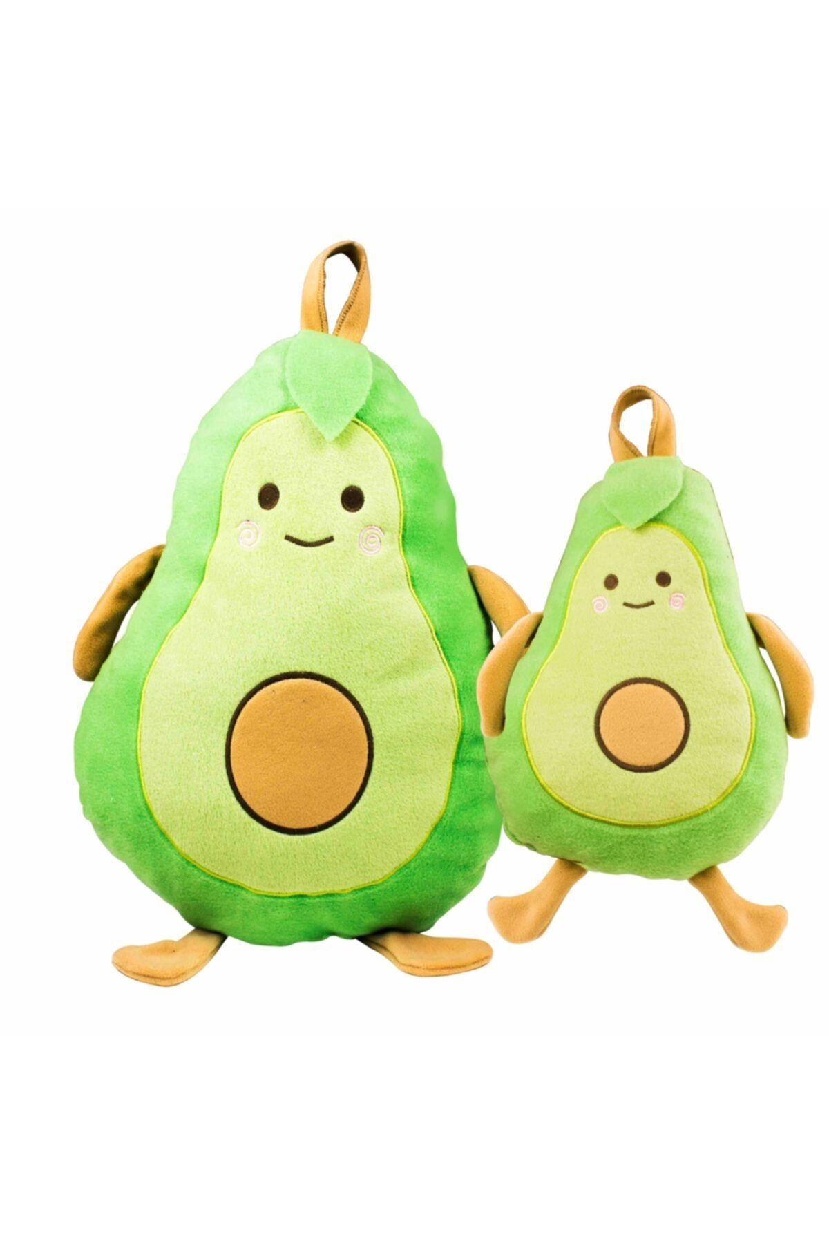 hediyerengi 2'li Yeşil Avakado Peluş Yastık ( Avokado )