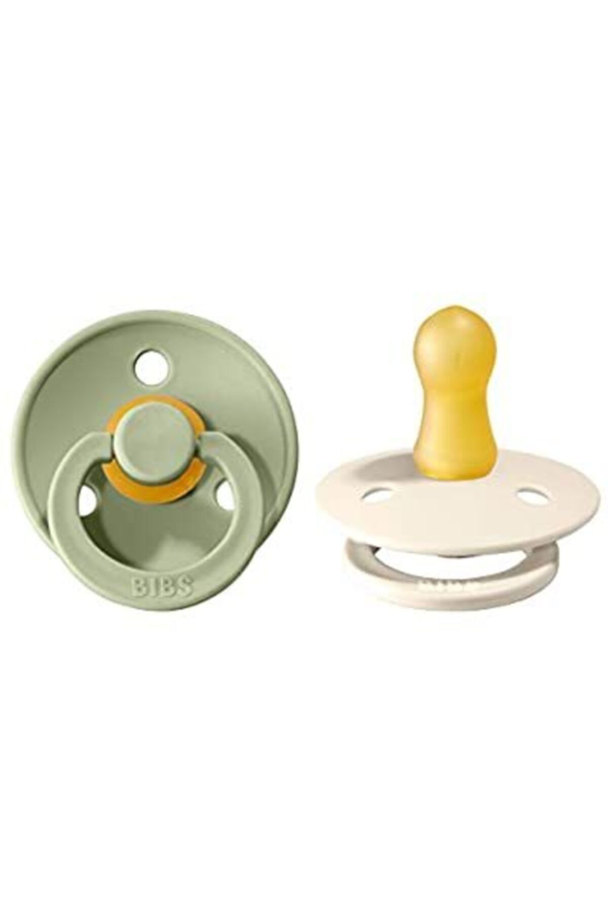 Bibs Sage - Ivory Night Colour Ikili Emzik 0-6 Ay