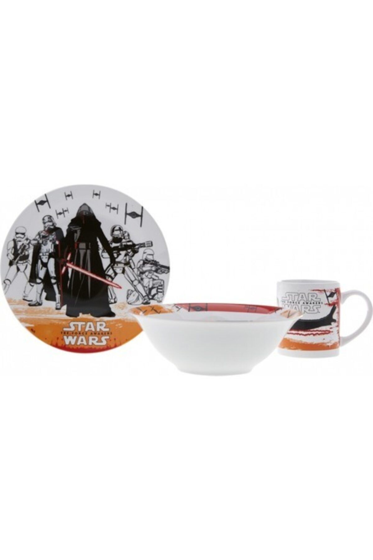 Star Wars 3'lü Set Olaf Kase-tabak-kupa