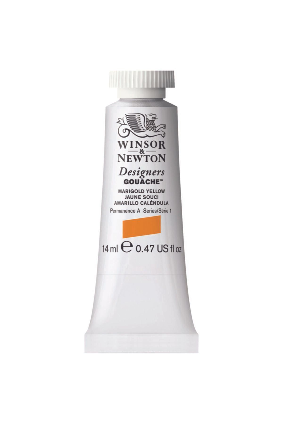Winsor Newton Winsor & Newton Designers Guaj Boya 14ml Marigold Yellow 384 S.1