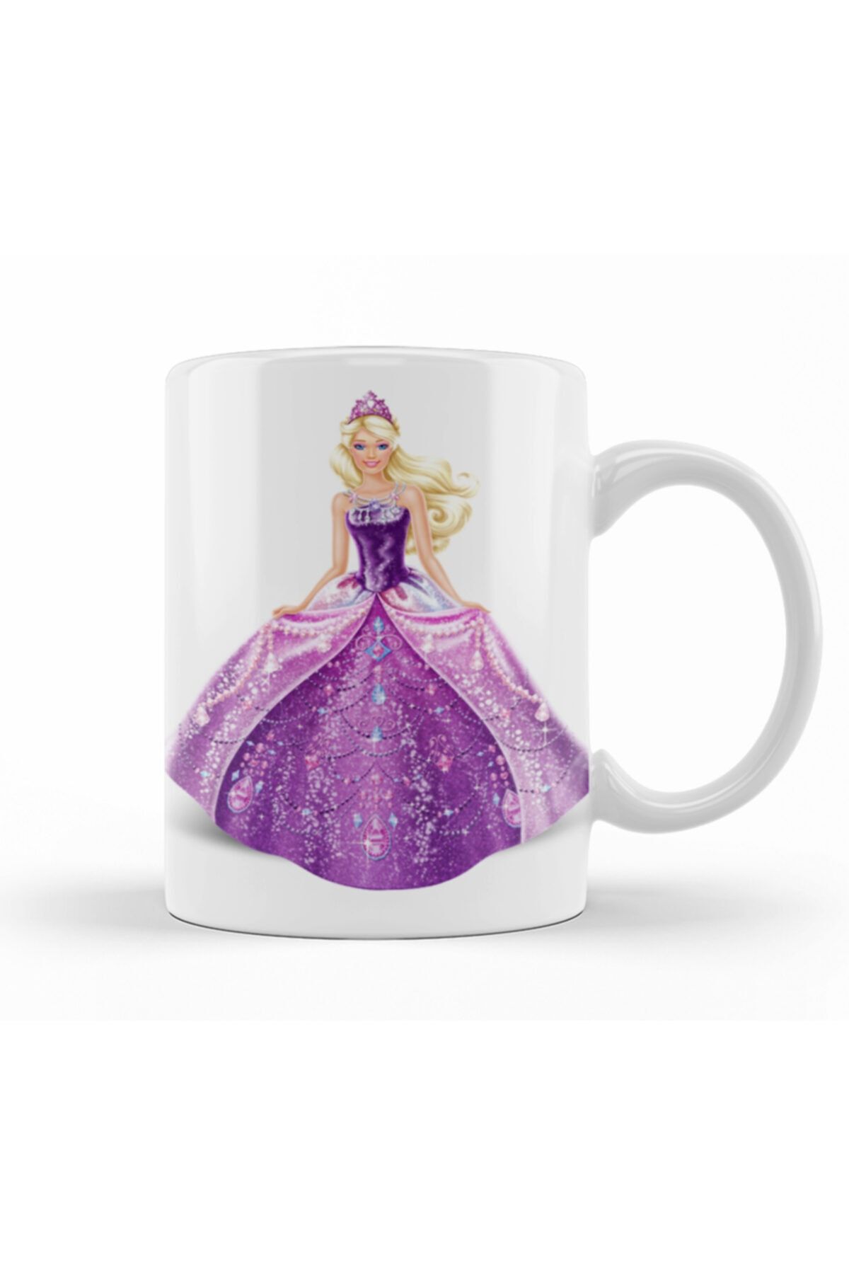 Baskı Dükkanı Barbie Kupa Bardak Porselen