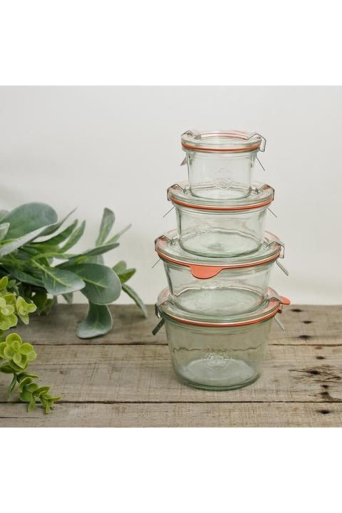 Weck Mold Kavanoz Set 1 ( 370 Ml , 290 Ml , 165 Ml , 80 Ml )