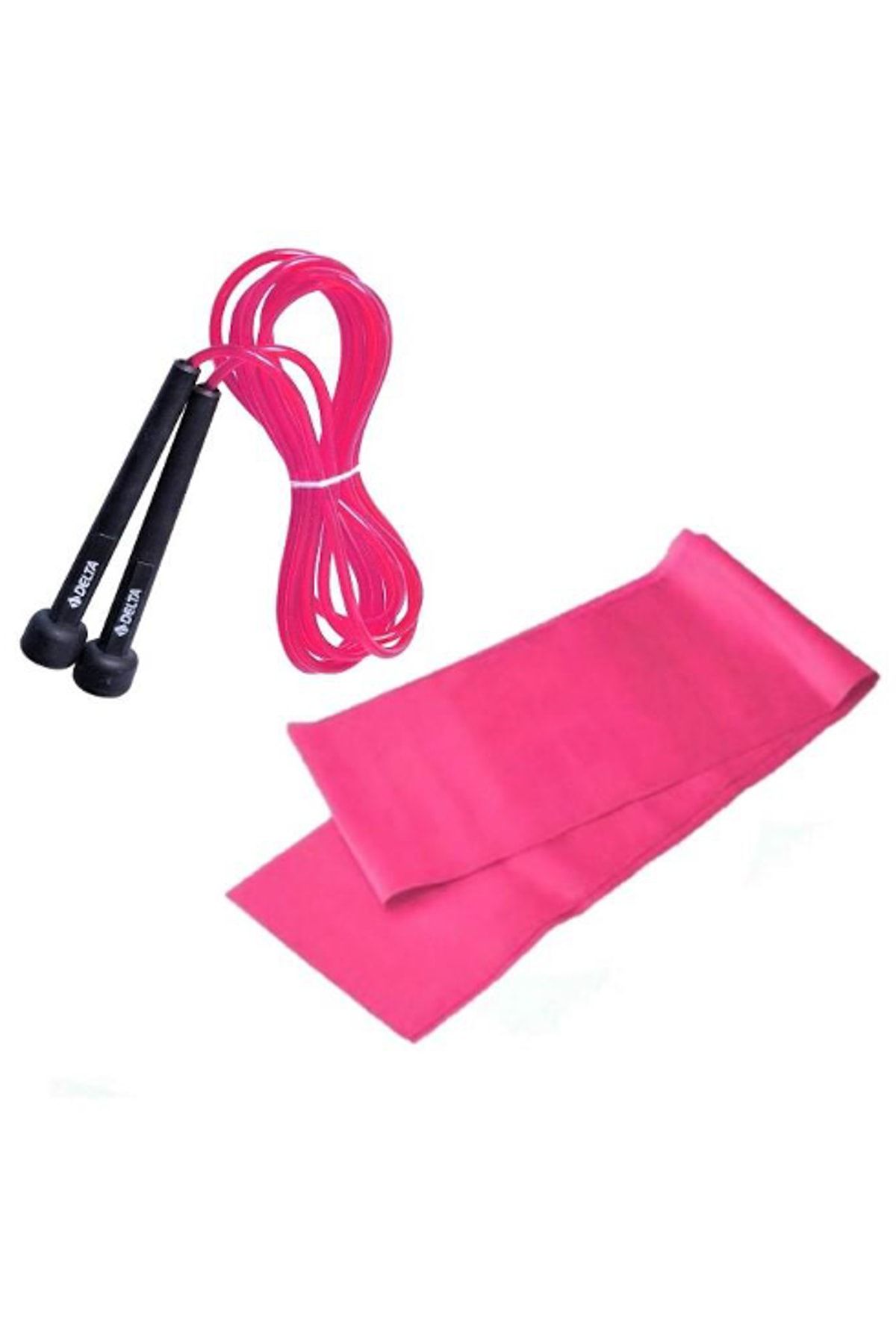 Delta 150 cm x 15cm Hafif Sert Pilates Bandı Lastiği & Atlama İpi