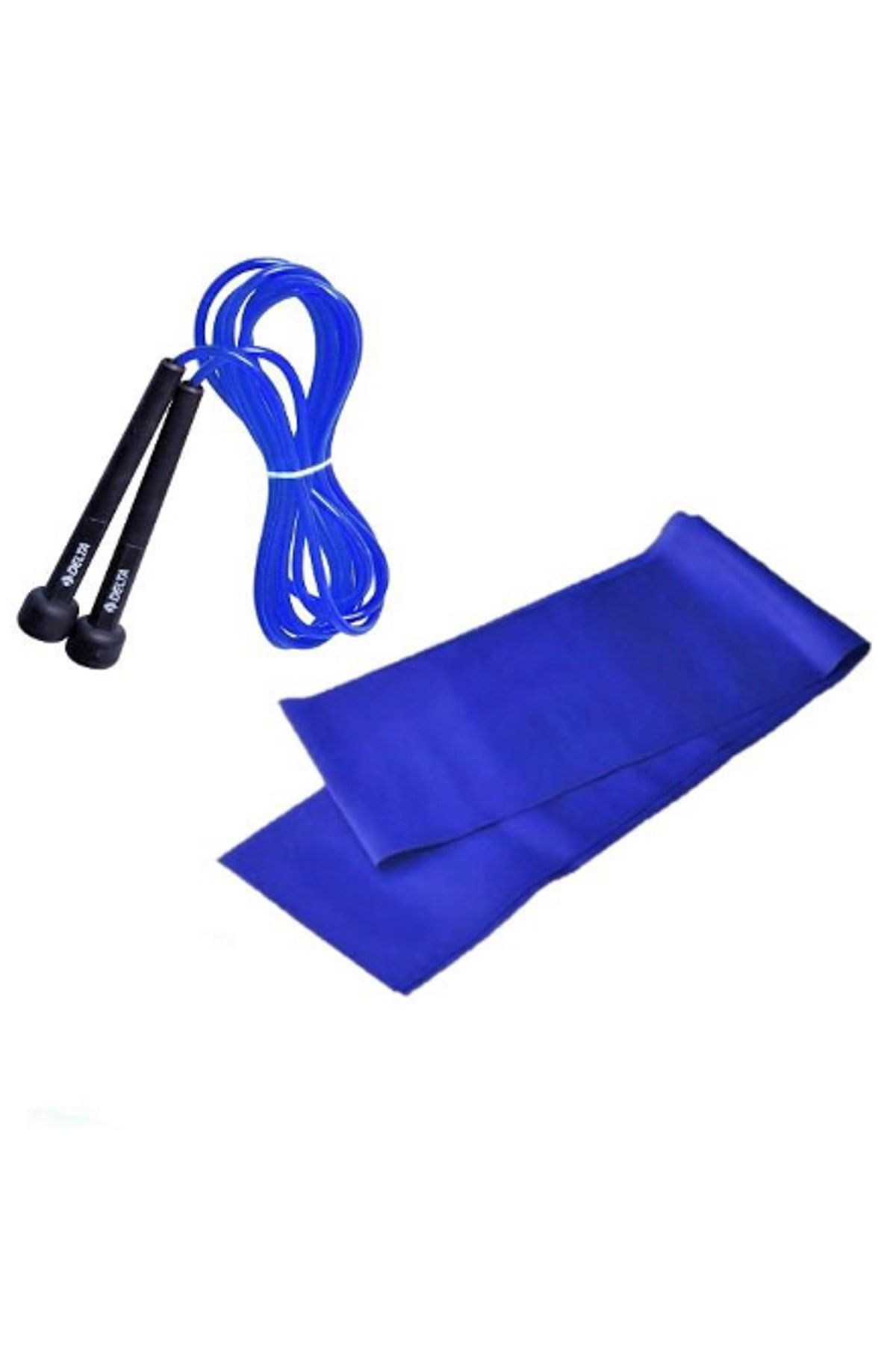 Delta 120 cm x 15 cm Orta Sert Pilates Bandı Lastiği & Atlama İpi