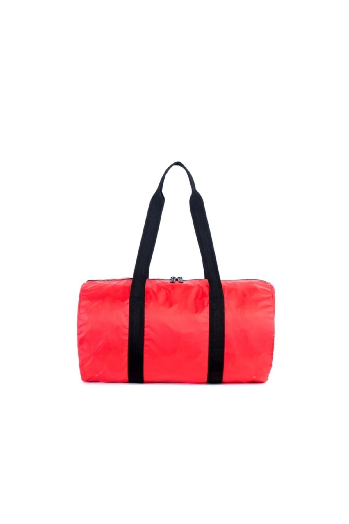 Herschel Supply Co. Katlanır Seyahat, Spor Çantası Packable Duffle Red/Black