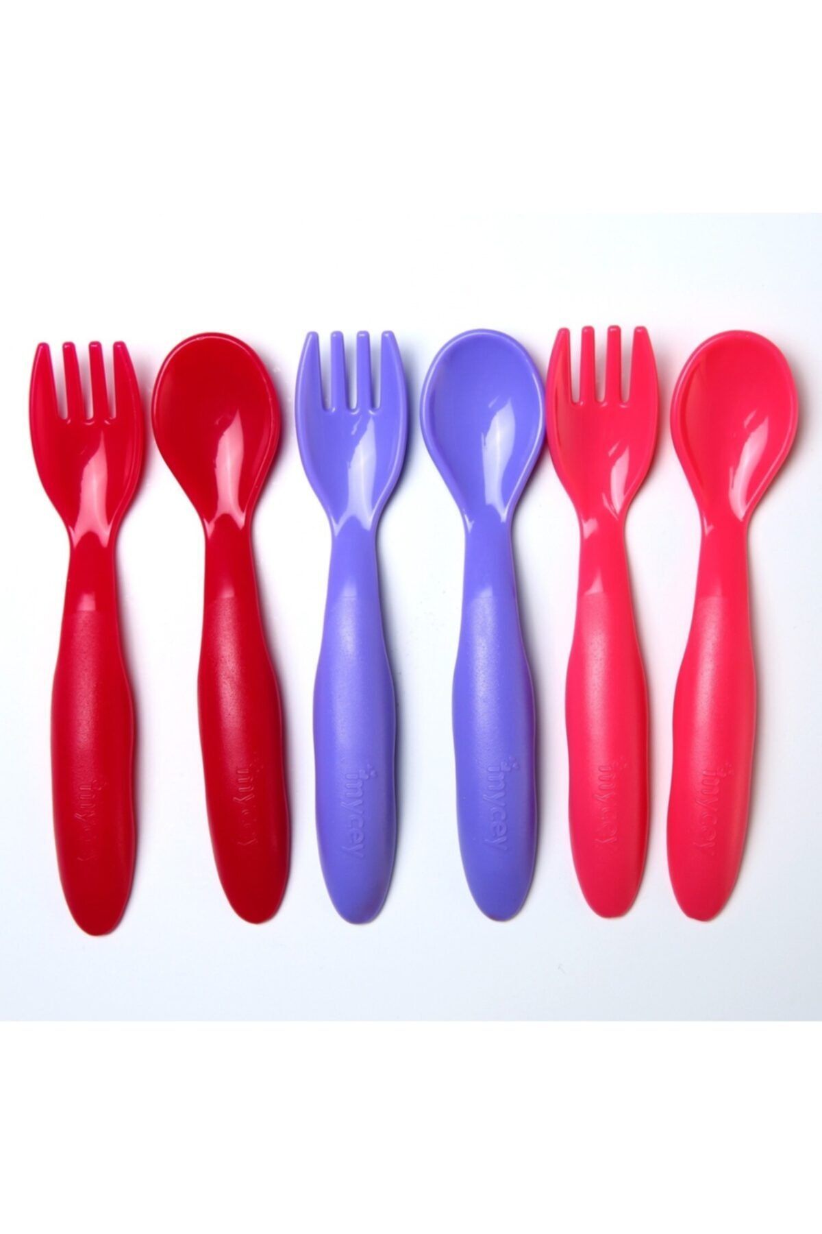 mycey Bebek Çatal Kaşık Seti 6'lı Set