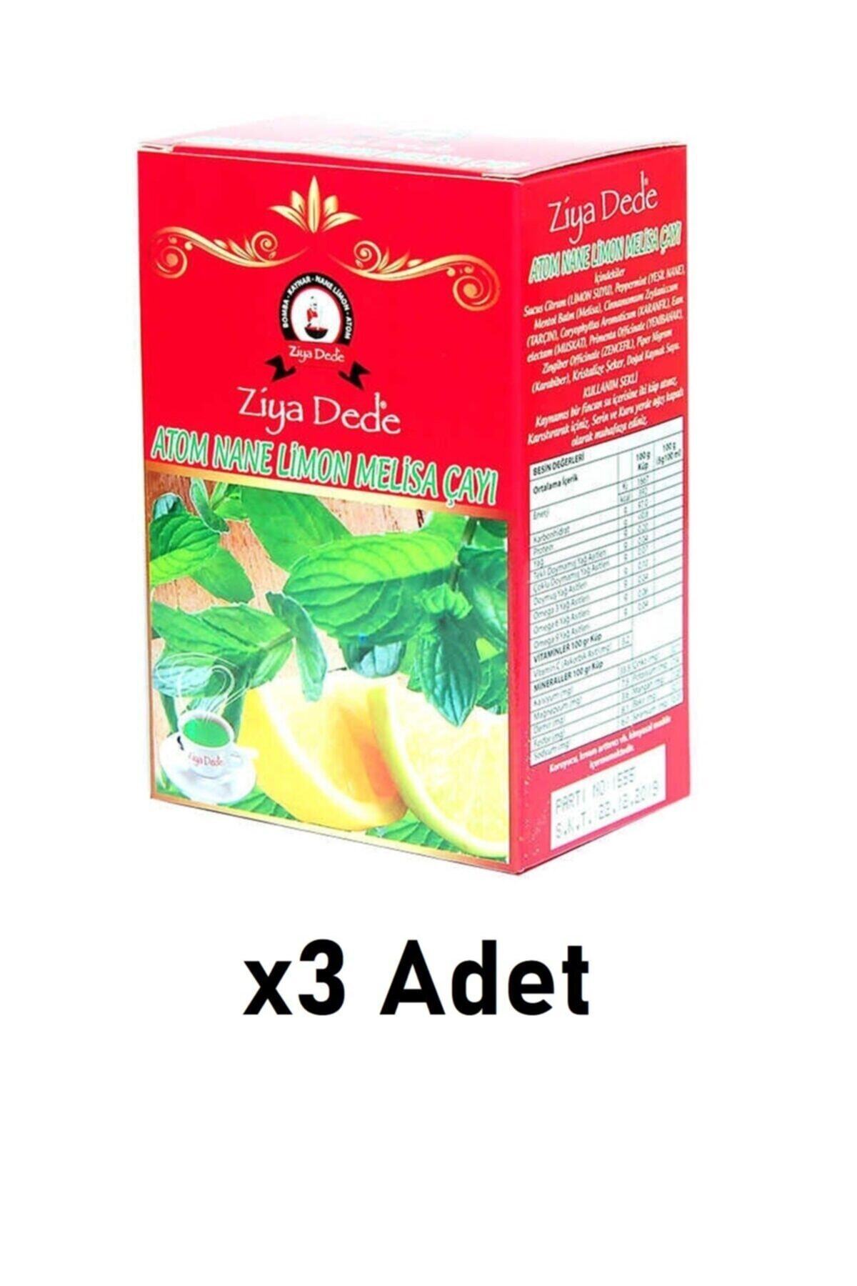 aktarix Ziya Dede Nane Limon Melisa Çayı 3 Adet