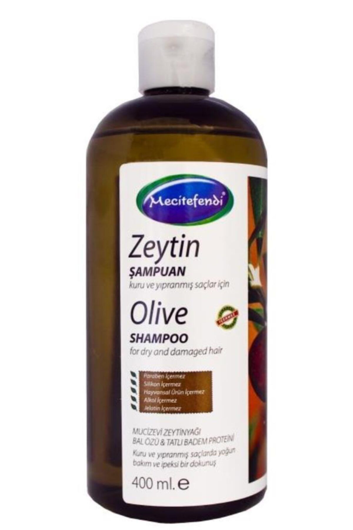 Aktar Diyarı Zeytin Şampuanı 400ml Mecitefendi