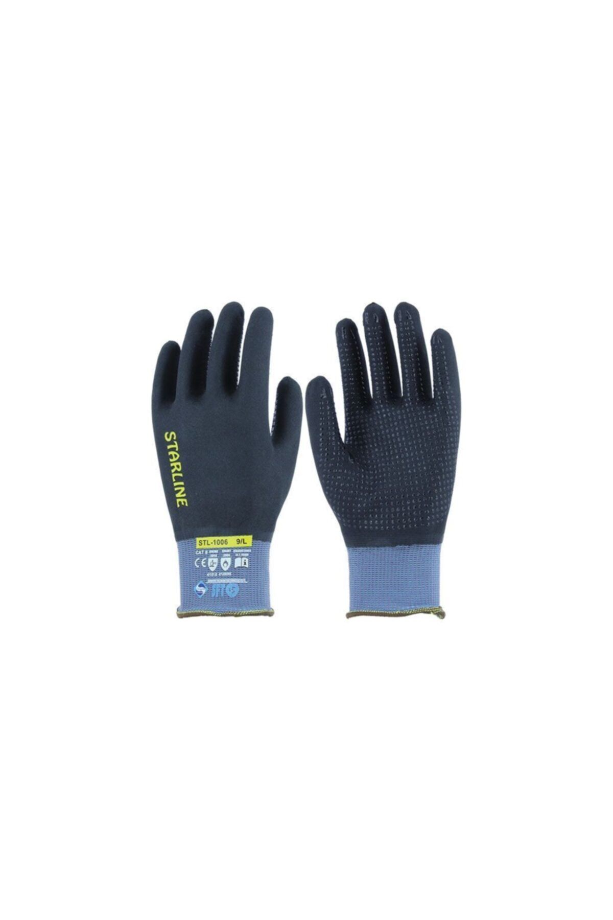 Starline Stl-1006 Sft Puanlı Köpük Nitril Eldiven No: 8/m