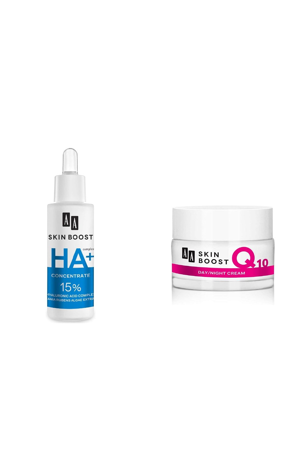 AA Cosmetics Aa Skin Boost Hyaluronik Asit Nemlendirici Ve Koenzim Q10 Kırışıklık Karşıtı Cilt Bakım Seti