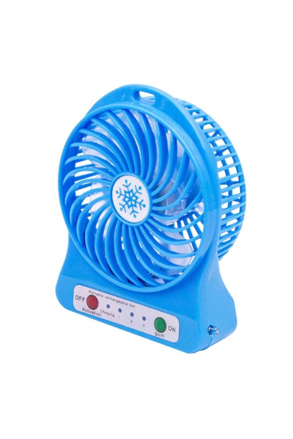 wlue masa ustu sarjli mini vantilator 3 kademeli usb mini fan mavi fiyati yorumlari trendyol