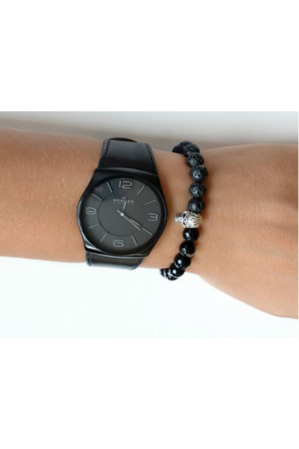 Pi İthalat Siyah Saat Yanı Takı