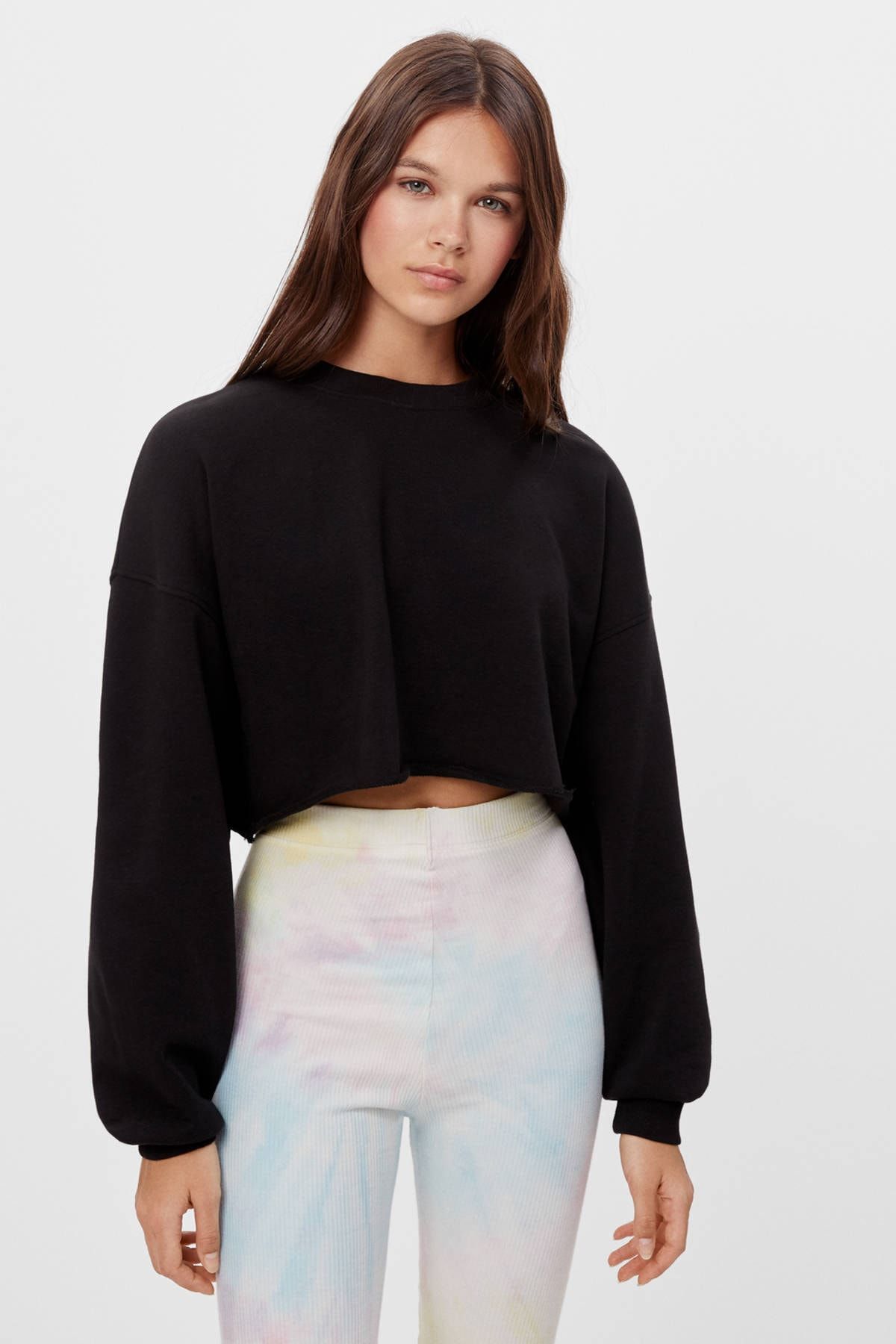 bershka cropped sweatshirt fiyati yorumlari trendyol