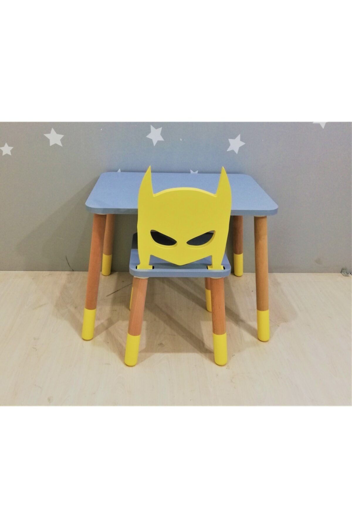 FISHER PRICE Anne Ve Tasarım Batman Masa Sandalye Takımı