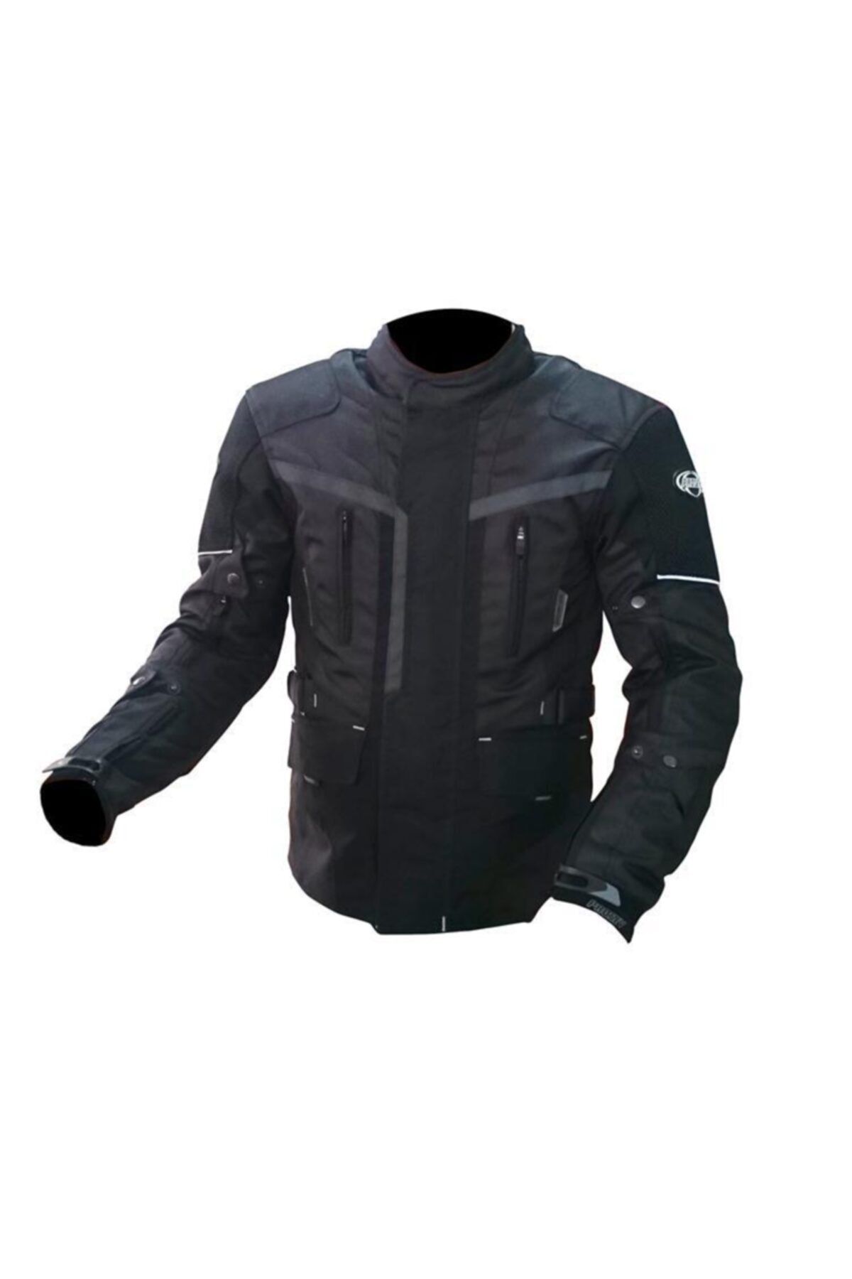 Prosev Unisex Siyah Motorcu Montu
