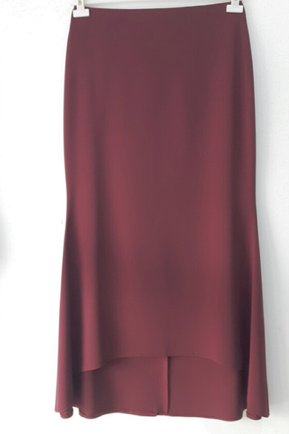 MUSTAFA KOÇAK TEKSTİL Kadın Bordo Kumaş Etek