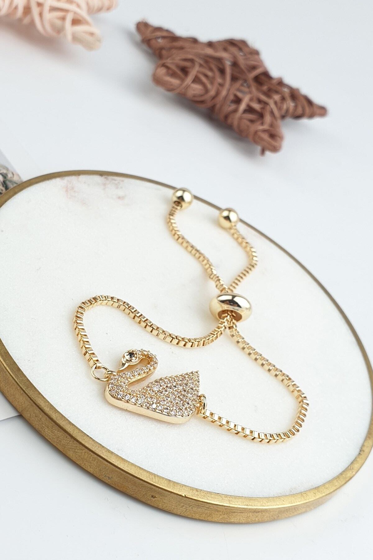 Çlk Accessories Asansörlü Kuğu Bileklik B300