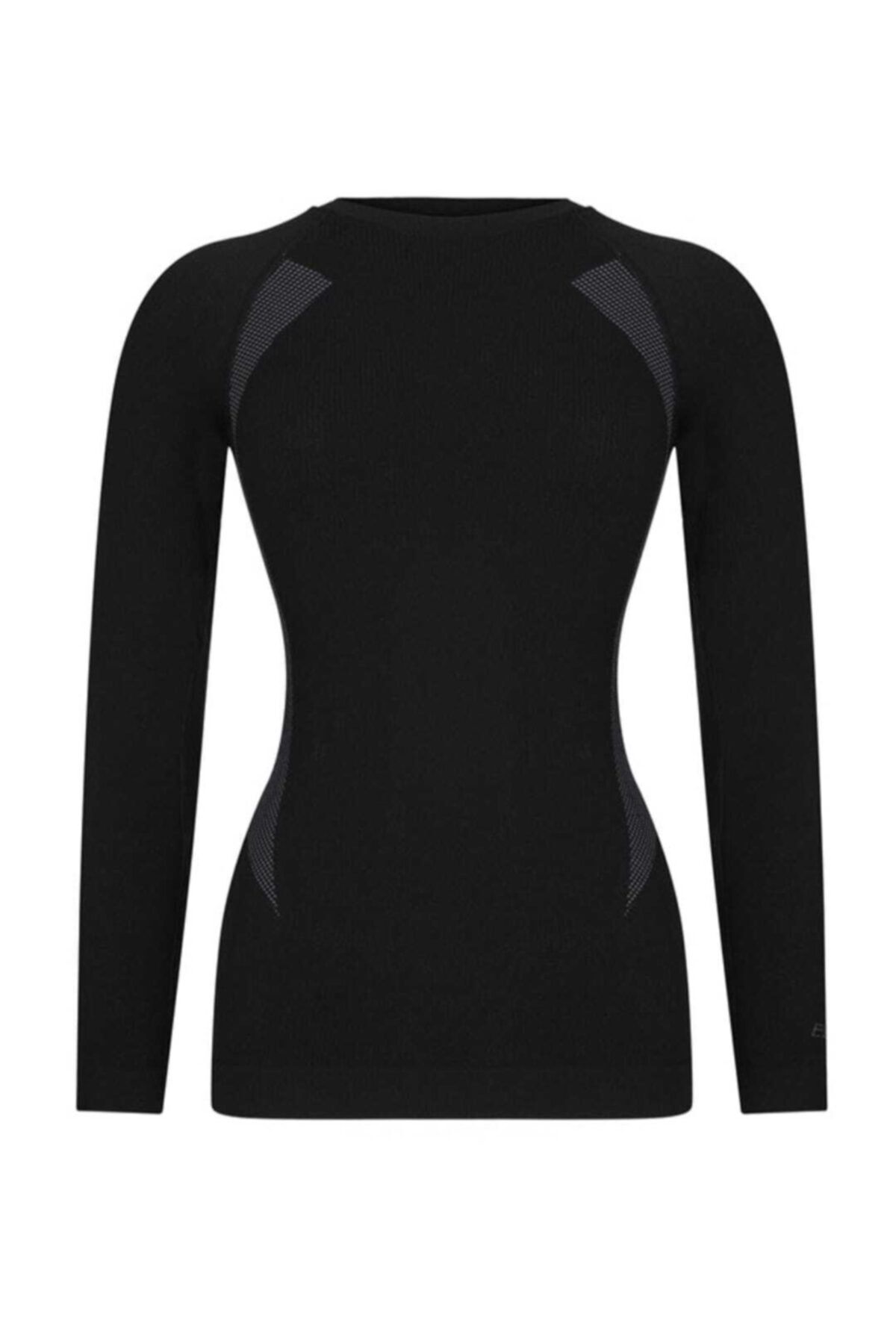 THERMOFORM Kadın Siyah Extreme Pp Seamless Termal Sweatshirt