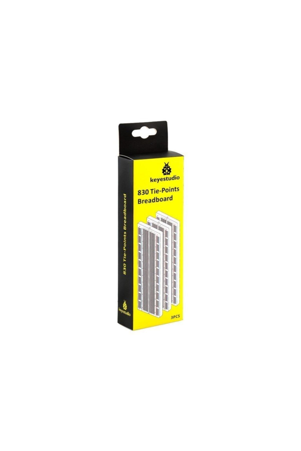 Keyestudio 830 Bağlantı Noktaları Lehimsiz Breadboard  3 Adet