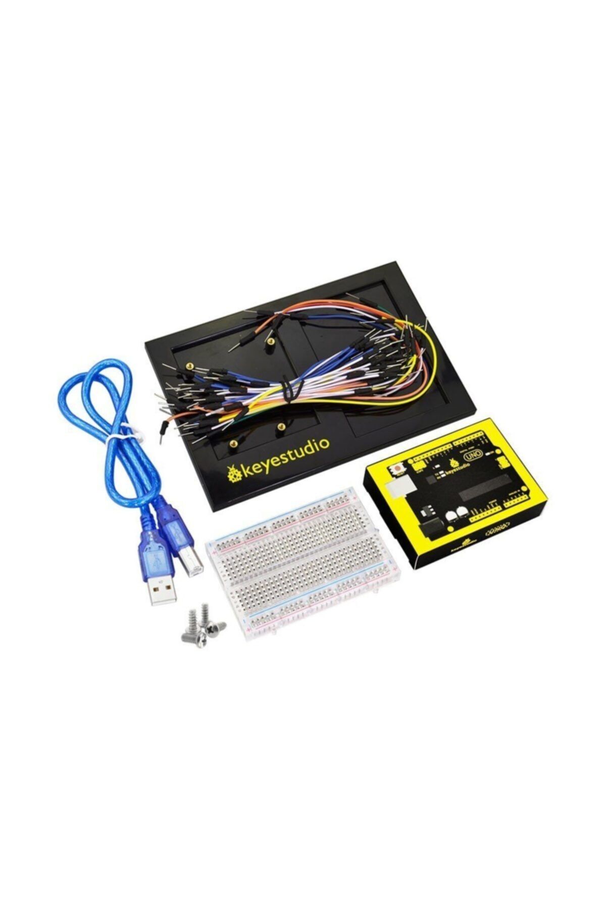 Keyestudio Uno 400 Pin Breadboard  Usb Kablo