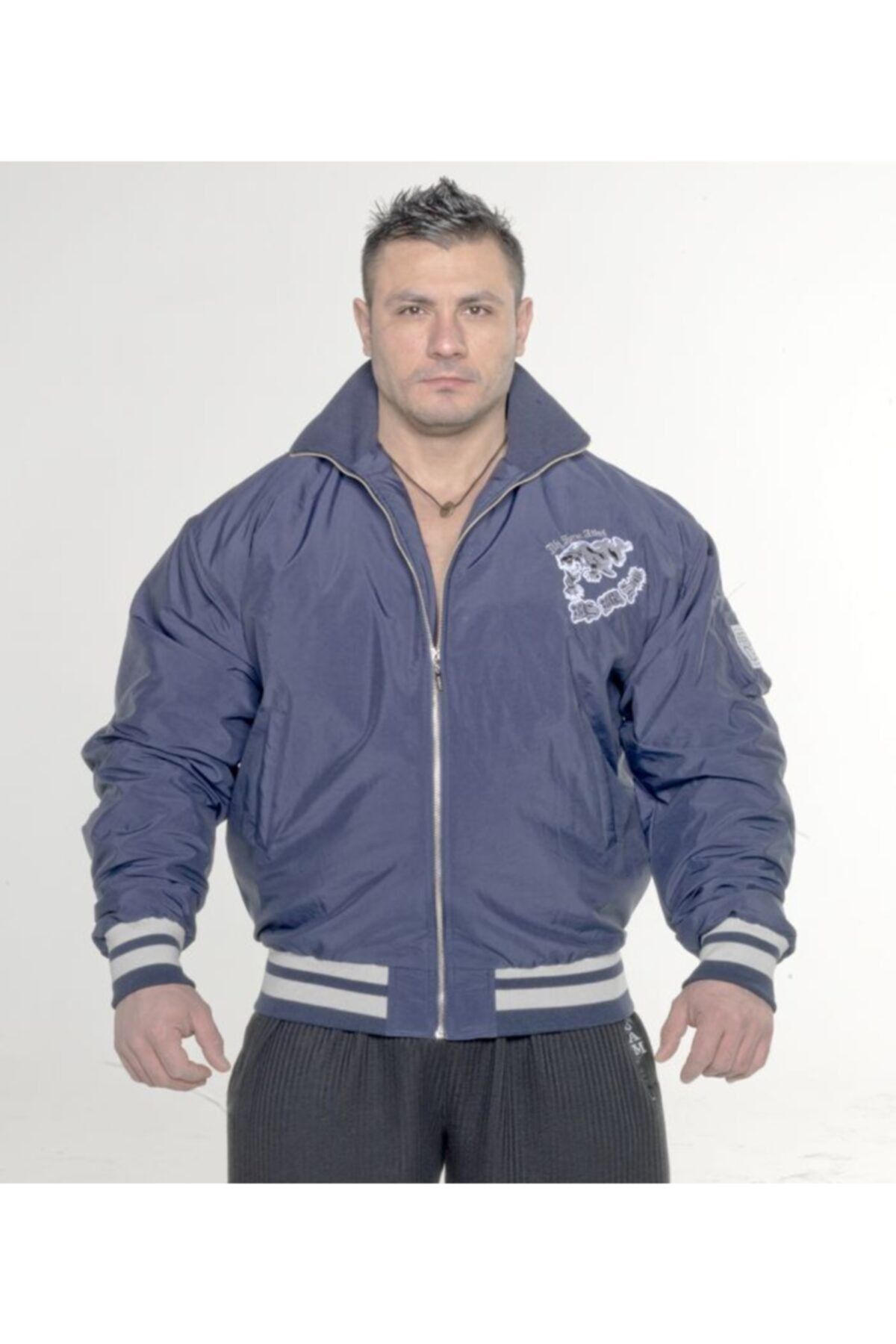 Big Sam Erkek Lacivert Pilot Kışlık Mont  4031