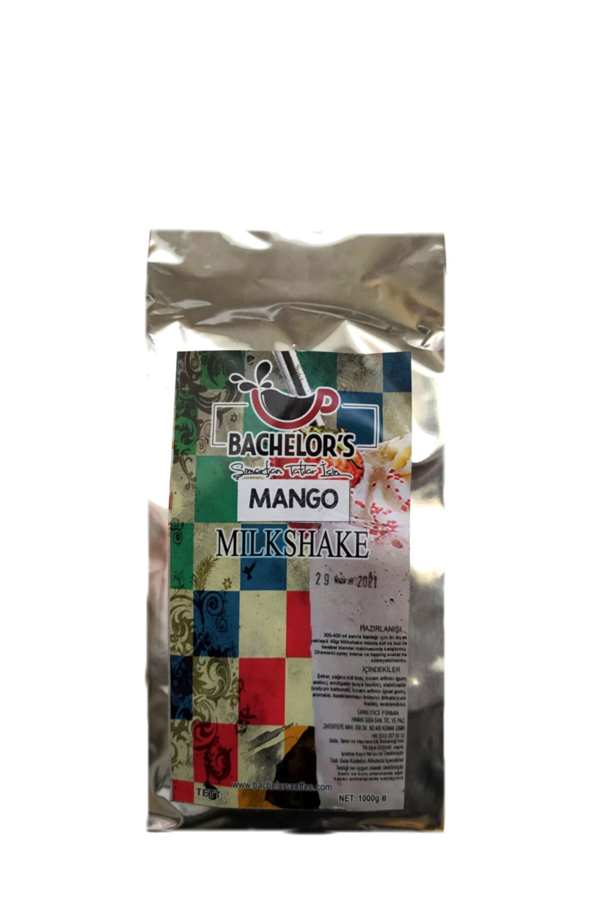 Bachelors Mango Aromalı Milkshake Tozu 1000 gr