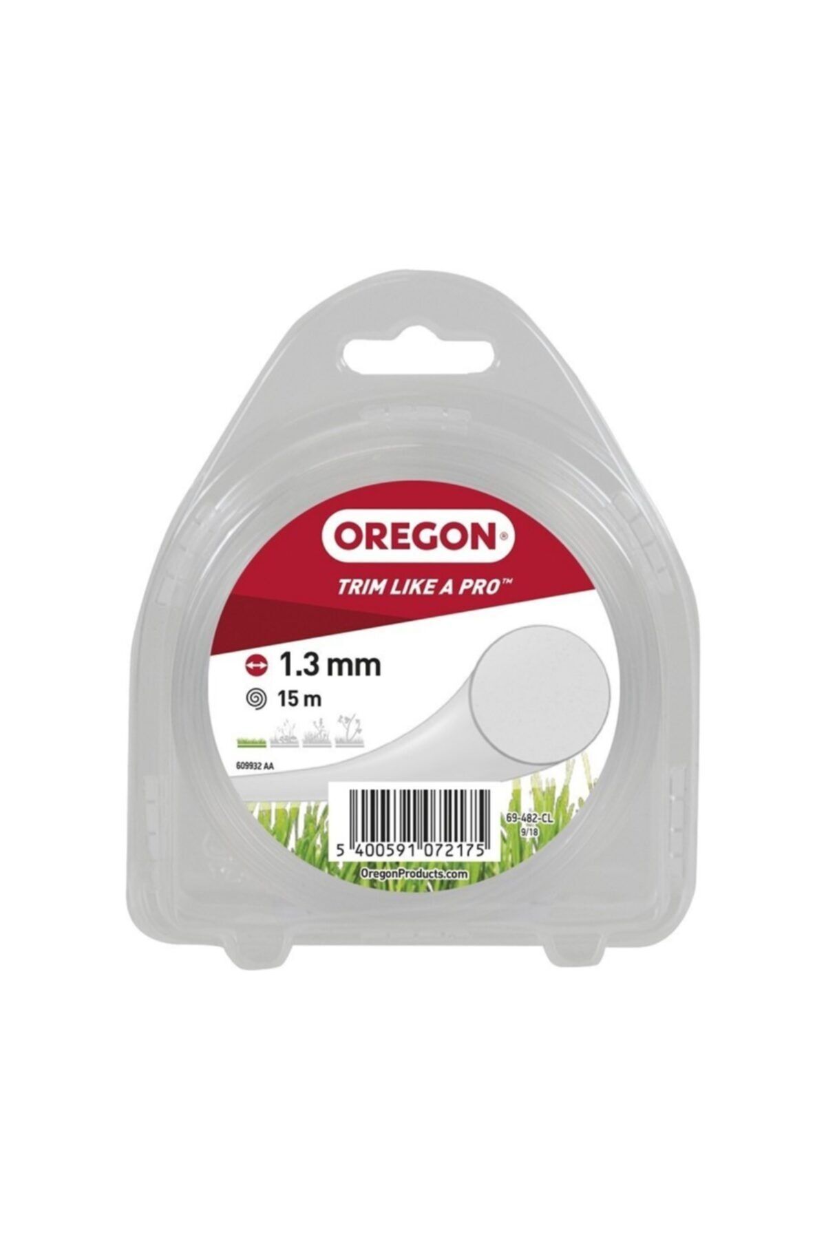 oregonn Oregon 69-482-CL Misina 1.3mm 15 Metre Beyaz Yuvarlak