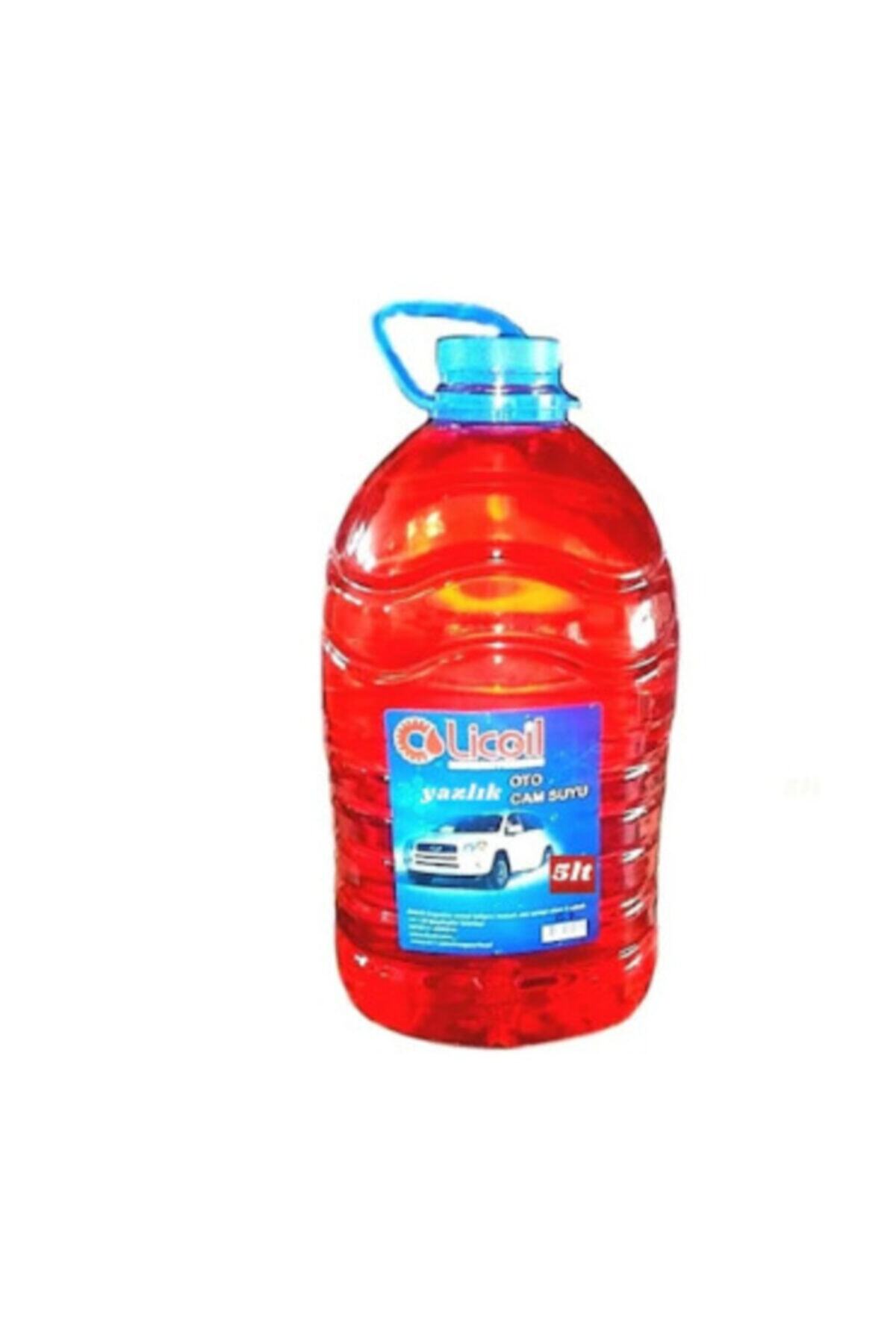 LİCOİL Lİcoil Yazlık Oto Cam Suyu Temizleyici&Şampuanlı&Parfümlü 5 lt