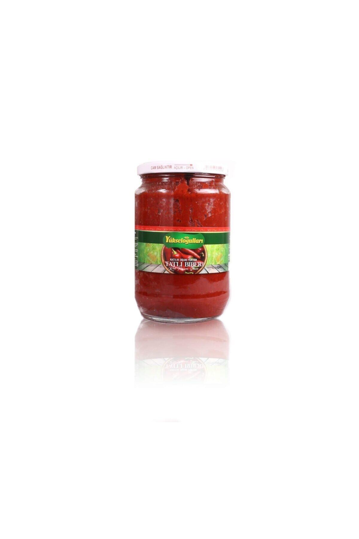 Yükseloğulları Süt Ürünleri Yükseloğulları Biber Salçası 700 g (Cam Kavanoz)