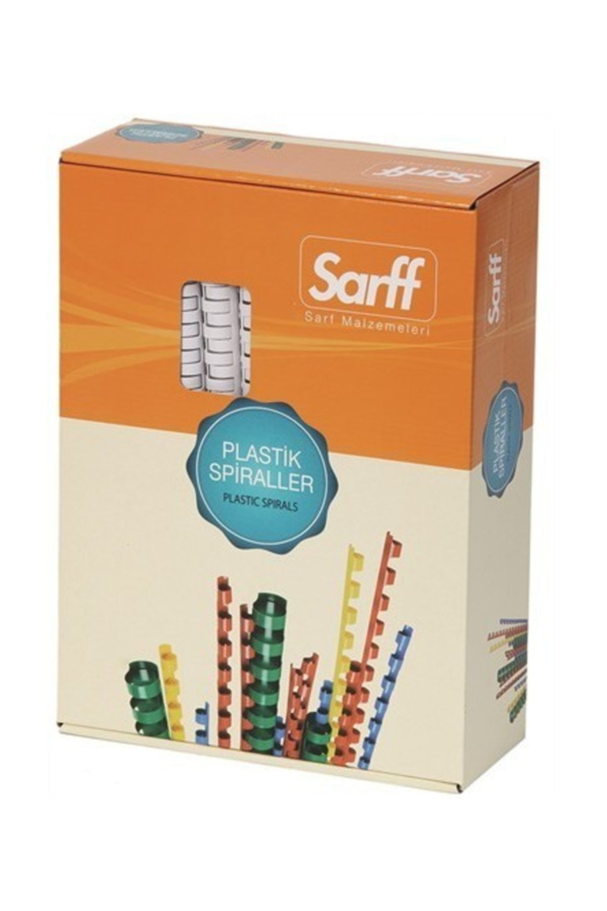 SARFF Plastik Spiral 38Mm Siyah 50Li Paket 15312077