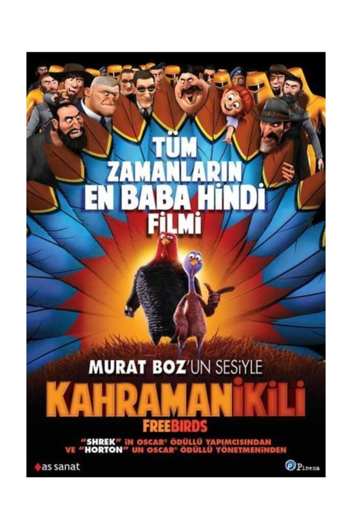 Pal DVD KAHRAMAN İKİLİ - FREE BIRDS