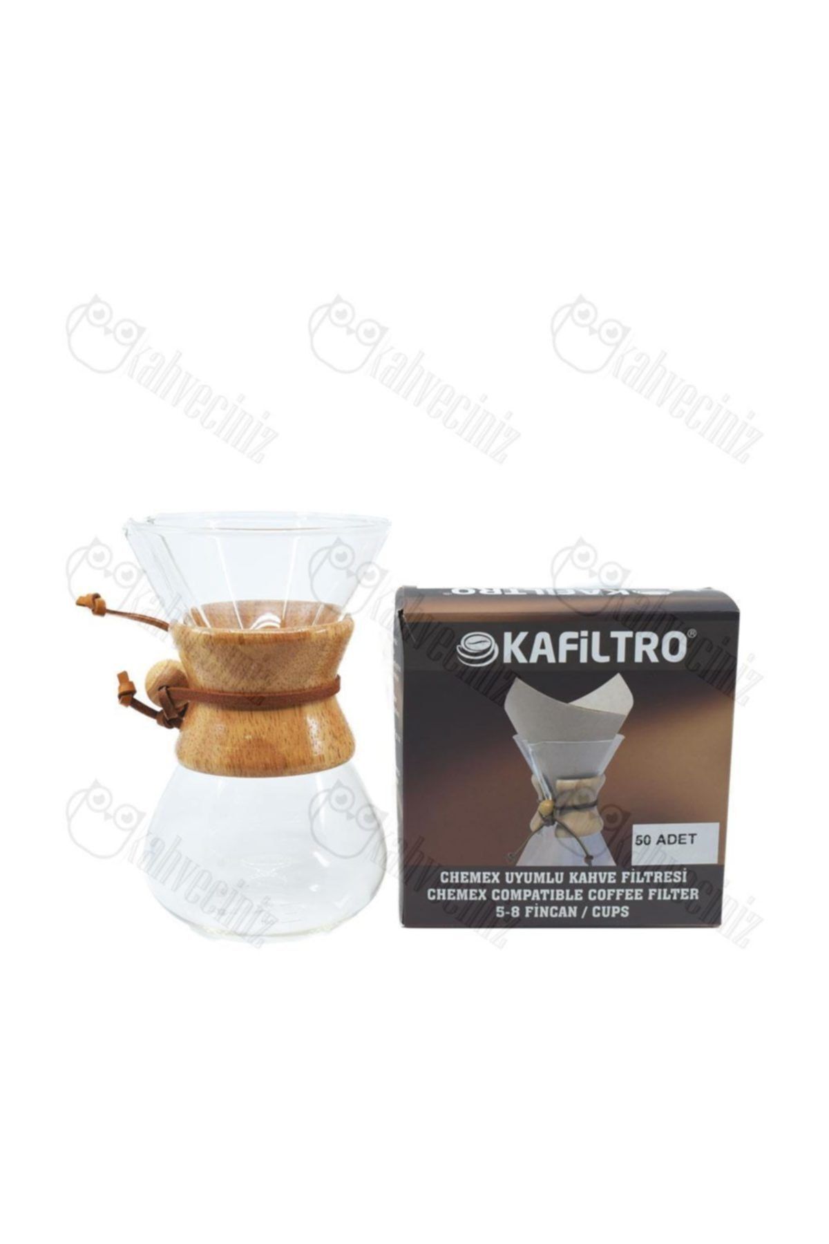 Kahveciniz Chemex Ve Kafiltro Filtre Kagidi Trendyol