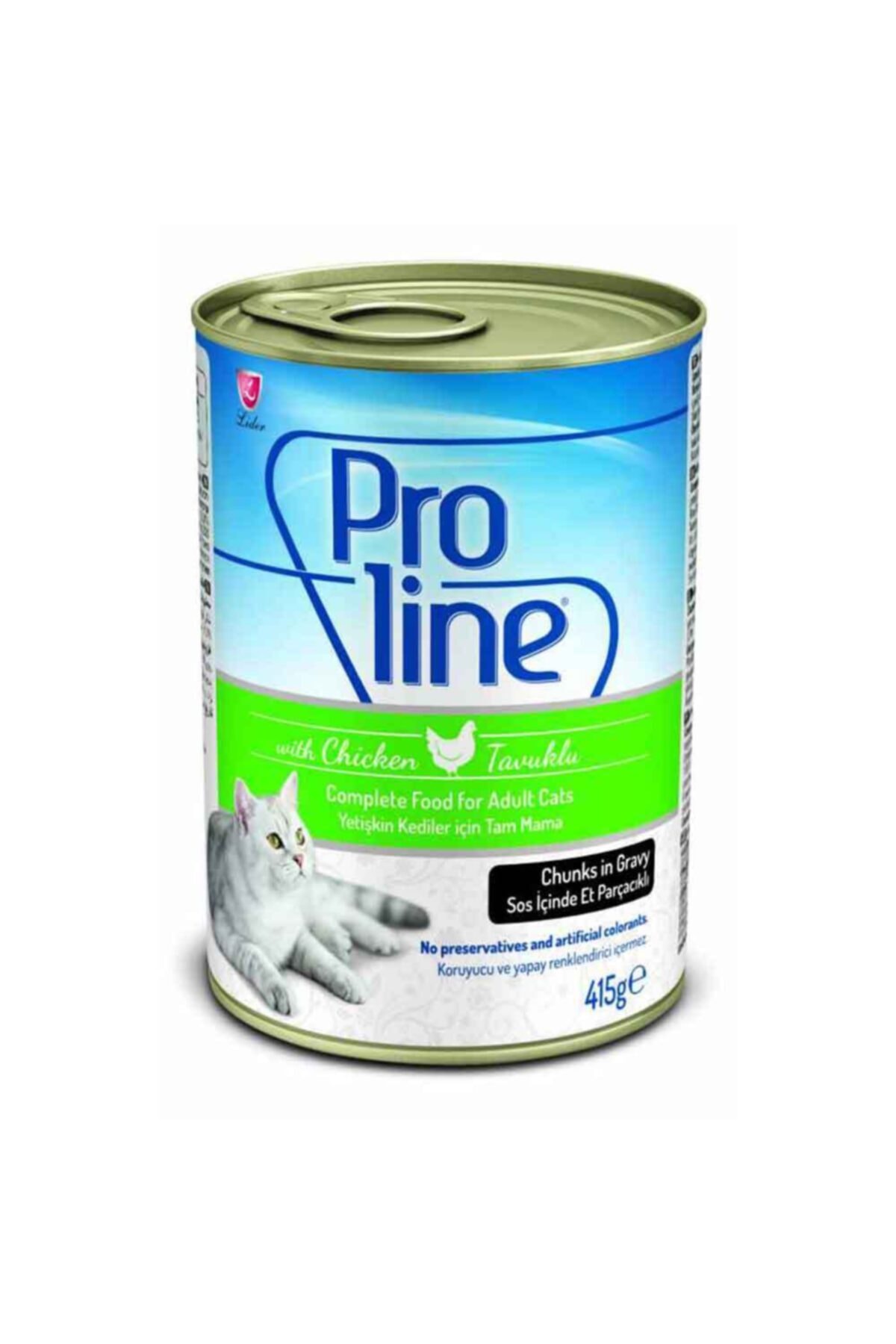Pro Line Proline Soslu Tavuklu Kedi Konserve 415 Gr 20 li Avantaj Paketi