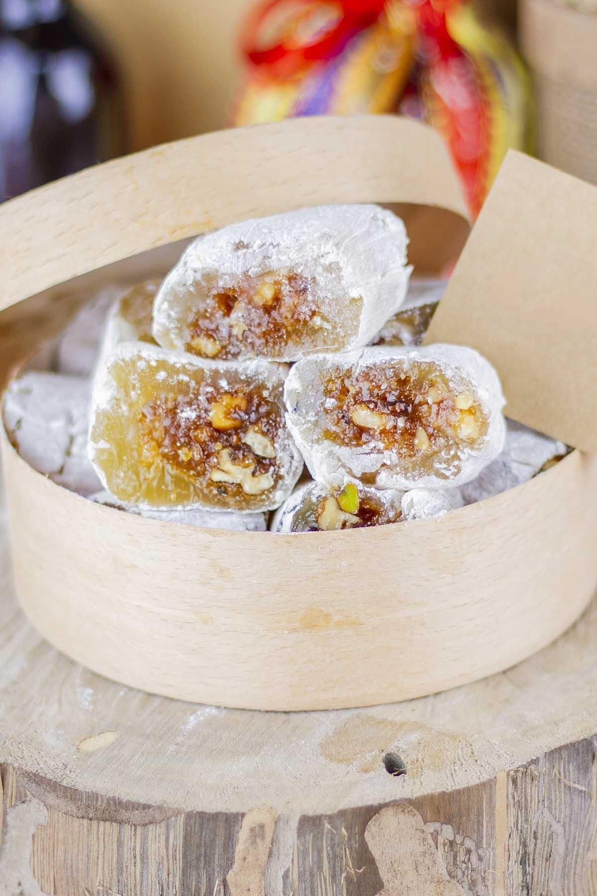 Gaziantepten Cevizli Sadrazam Sucuğu Lokum 500 Gr