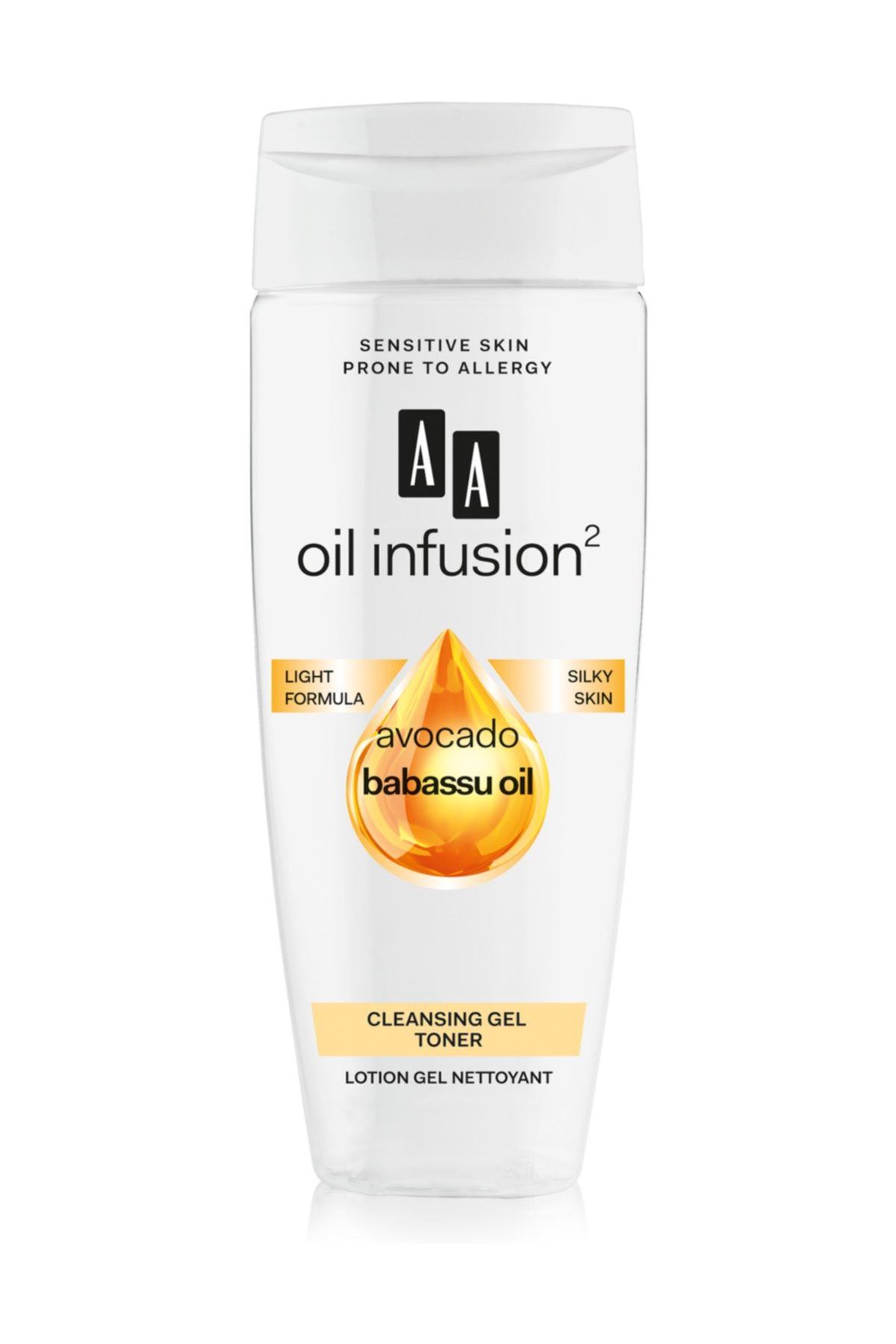 AA Cosmetics Oil Infusion2 Cilt Temizleyici Jel Tonik 200ml