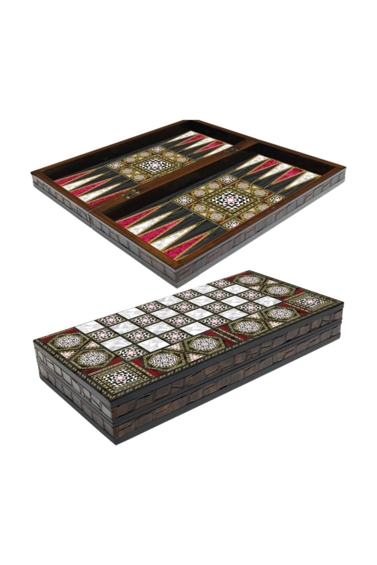 Yenigün Sedefli Tavla Mini Boy