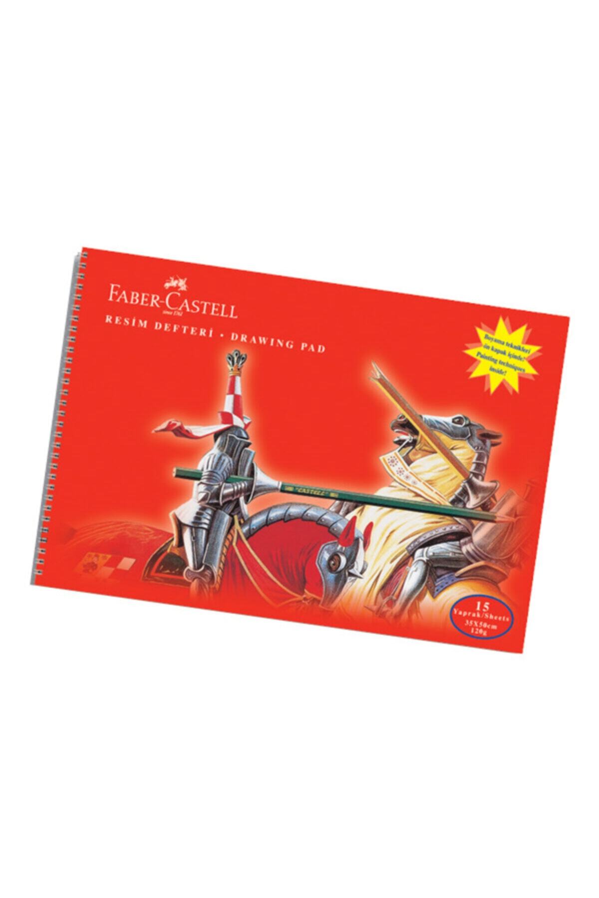 Faber Castell Faber-Castell Resim Defteri Karton Kapak 35X50 Cm 15 Yaprak 5601400035000