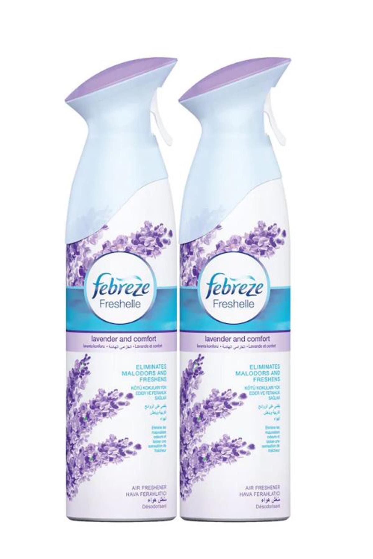 Febreze Hava Ferahlatıcı Oda Kokusu Sprey Lavanta Konforu 2 Adet