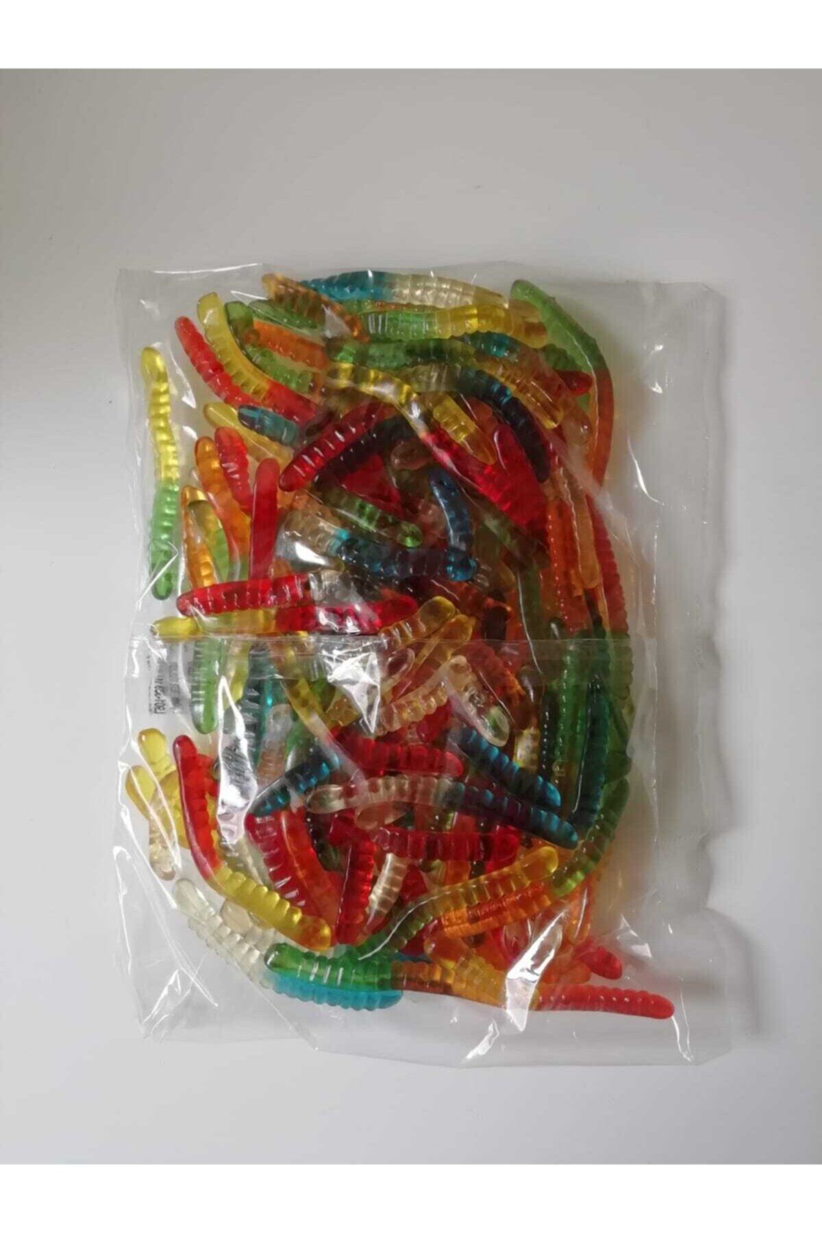 Haribo Renkli Solucan Jelly 1 KG