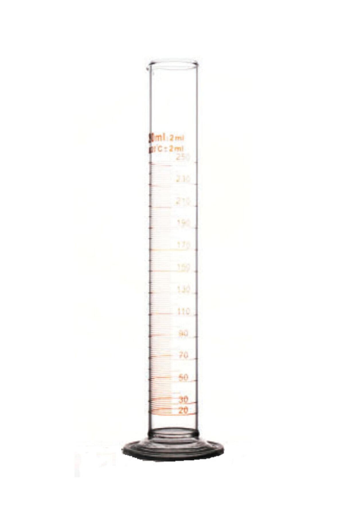 LAB Mezür cam uzun form yuvarlak taban 2000 ml