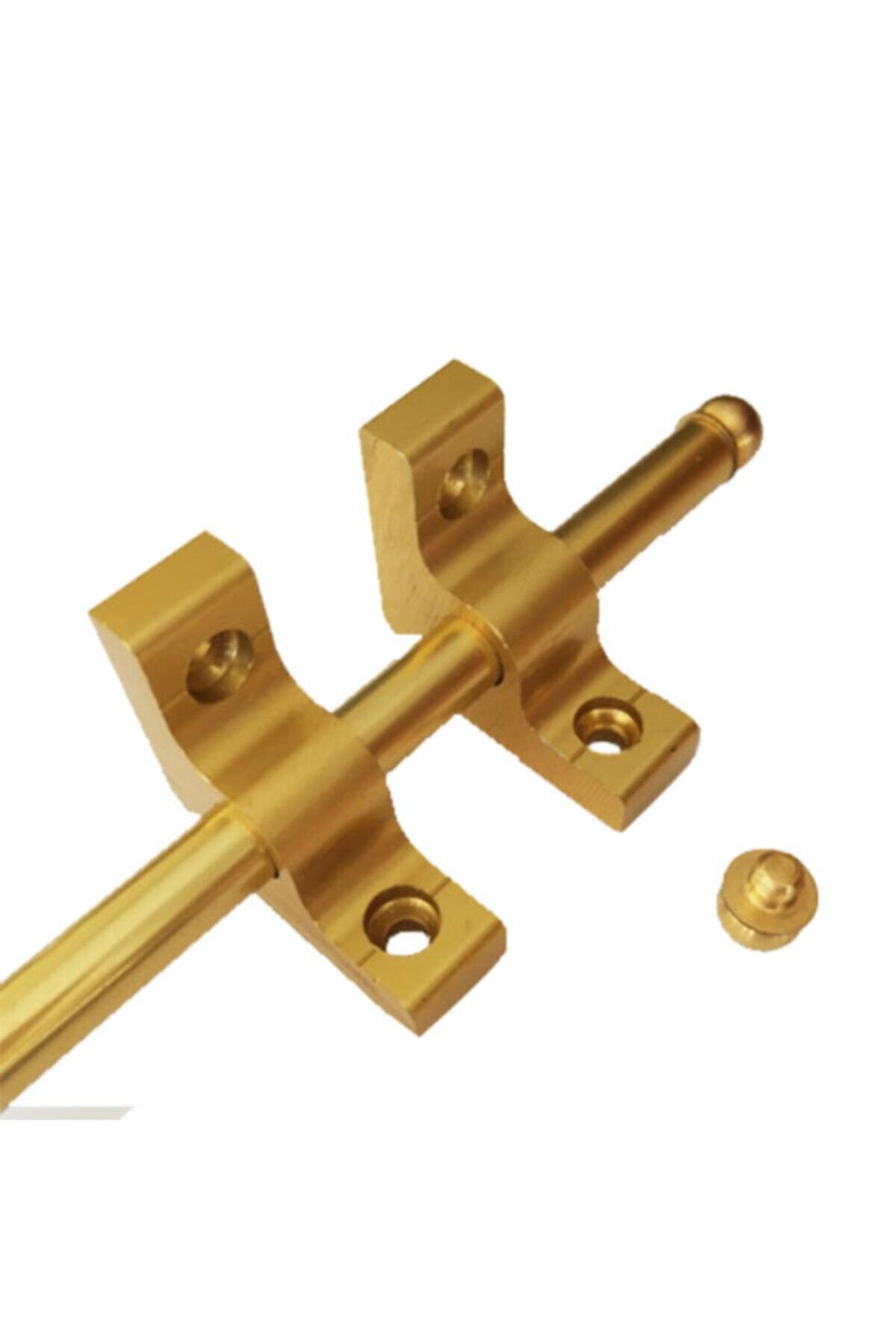 forfloor Merdiven Halı Dip Çubuğu Takımı Kalın Ayak Gold 110cm