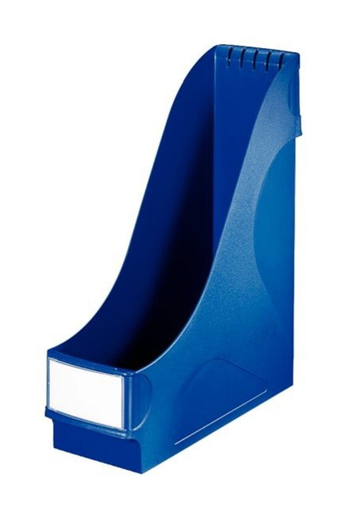 Leitz 2425T Kutu Klasör Plastik Magazinlik 9.8X31.8X29.1 Mavi (8 Adet)