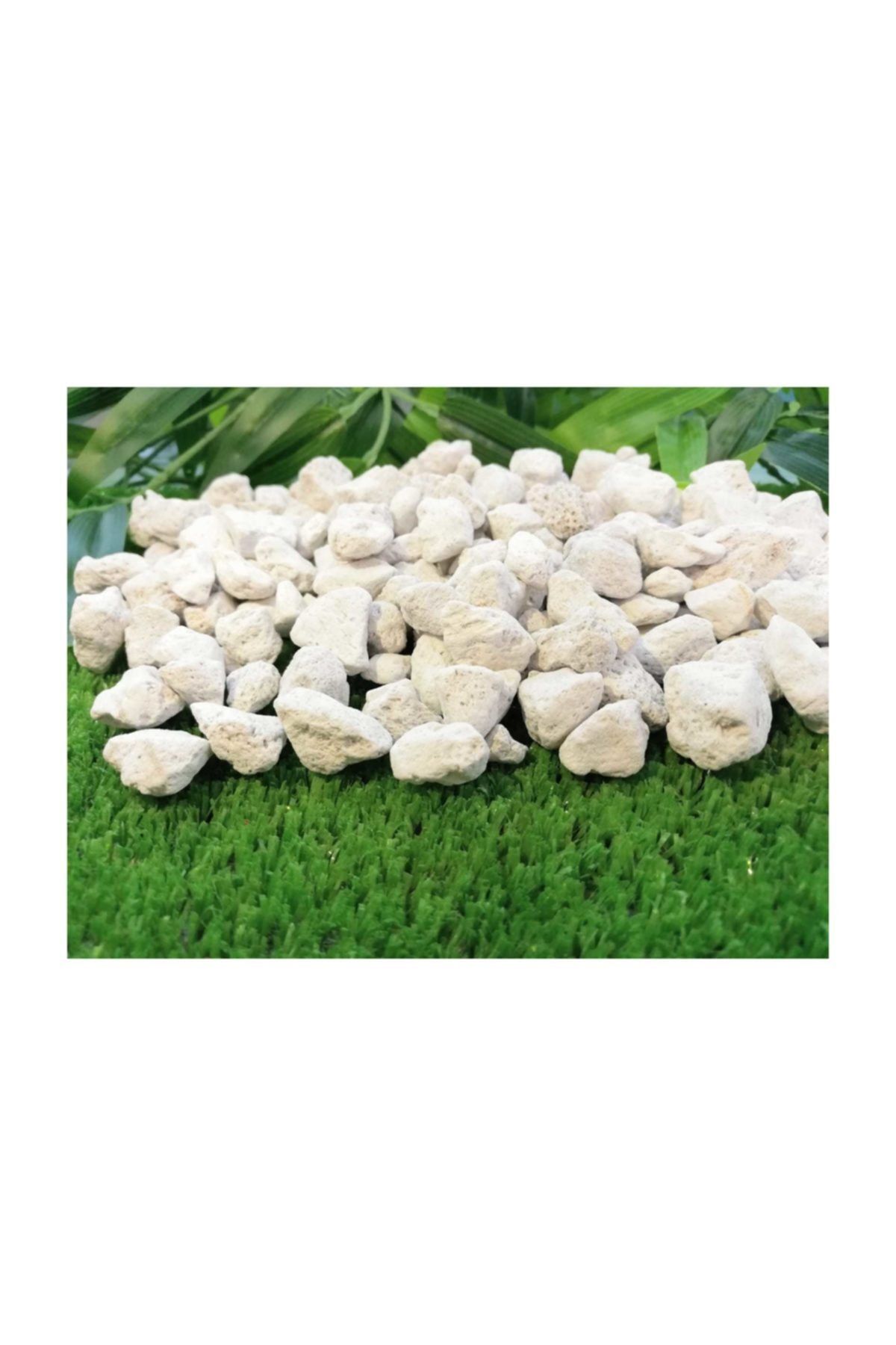 Ekodoğa Pomza 15 kg 8-14 mm Beyaz Pomza Tarım Pomzası Ponza Madeni Pomza Pomza Taşı Toprak Düzenleyici