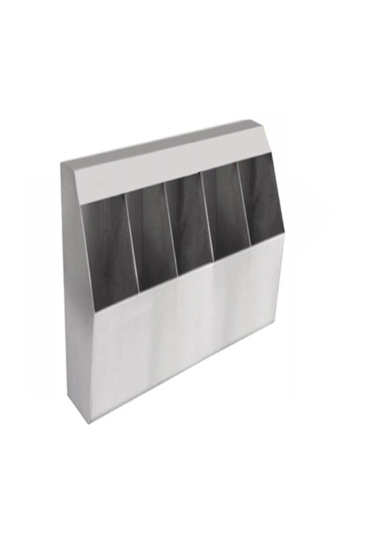 Tarko Bone Galoş Dolabı. 5 Bölümlü. 304 Paslanmaz. 900226-226t5d