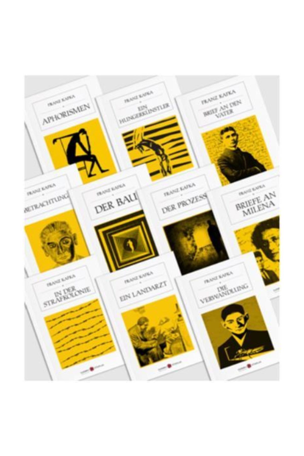 Karbon Kitaplar Franz Kafka Almanca Seti-10 Kitap